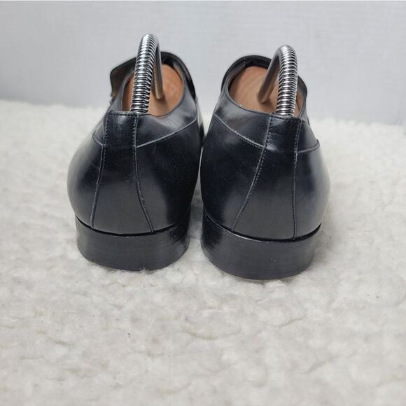 Vintage Salvatore Ferragamo Horsebit Loafers Men’s Size 9 EE Black Leather